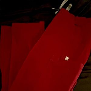 FIGS Scrub Pants- Burgundy